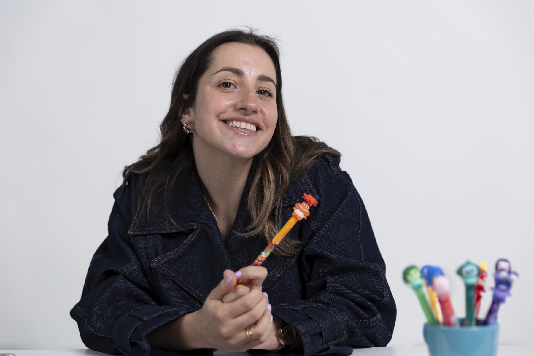 Laura Pascual en su consulta de psicología
